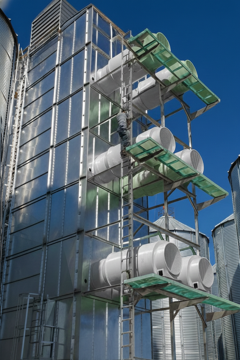 Grain Silo & Handling Equipment dryer pictures